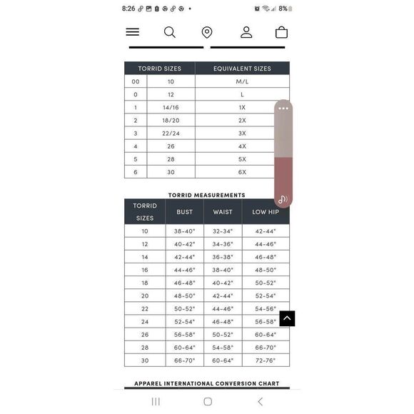 TORRID Blue Floral Print V-Neck Tank Top Size 10 Women's Size 00 Spring Summer - Picture 3 of 3